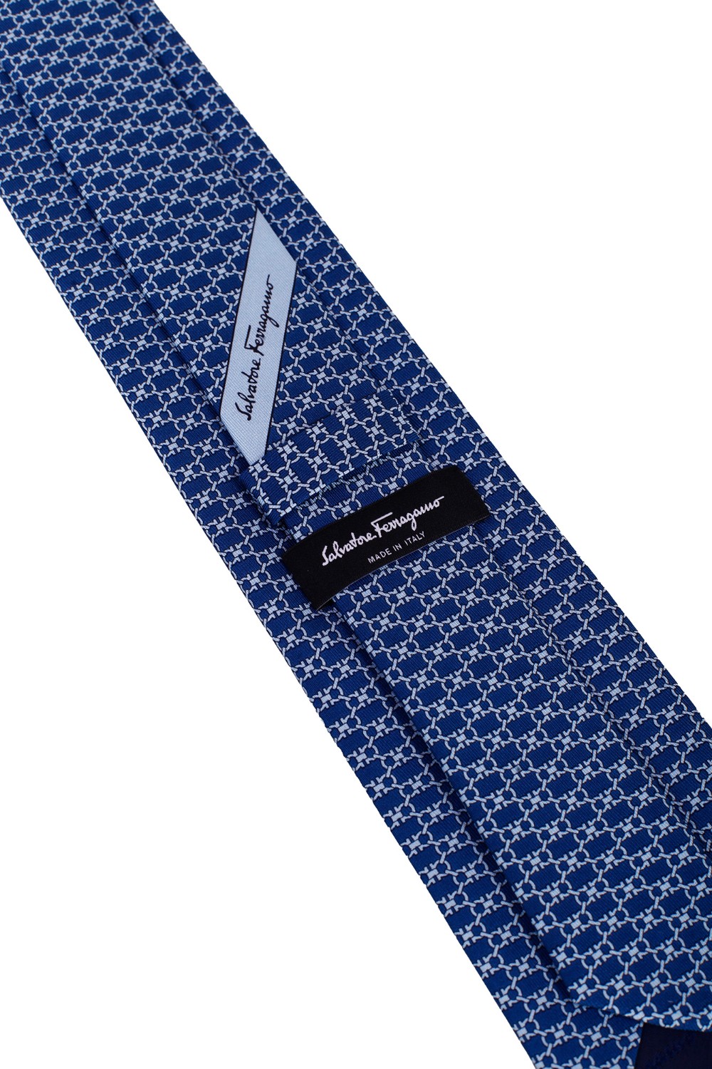shop SALVATORE FERRAGAMO  Cravatta: Salvatore Ferragamo cravatta in seta stampa "Nobile".
Cravatta in pura seta decorata con stampa gancini.
Composizione: 100% Seta.
Fabbricata in Italia.. NOBILE 350409-0740199 number 4635006
